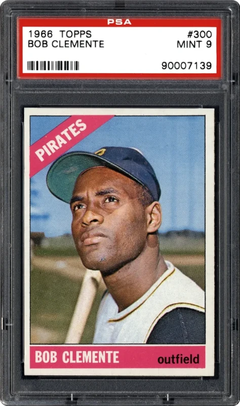 1966-topps-300-bob-clemente PSA